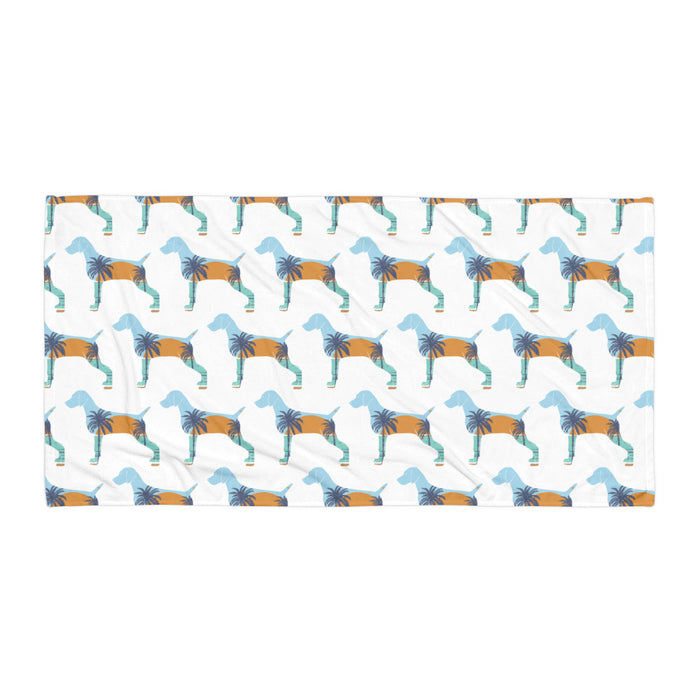 Pawsitive Vibes Beach Towel