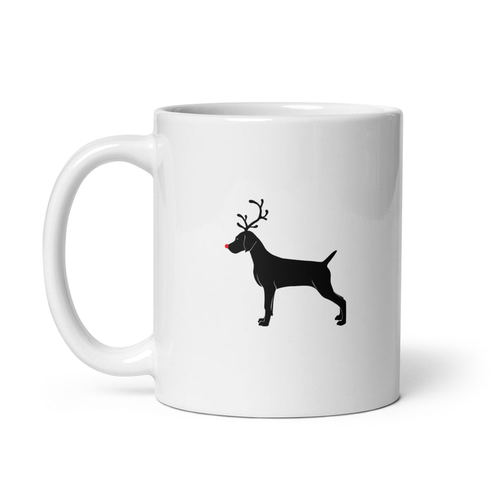 "The Red-Nosed Weim" Mug