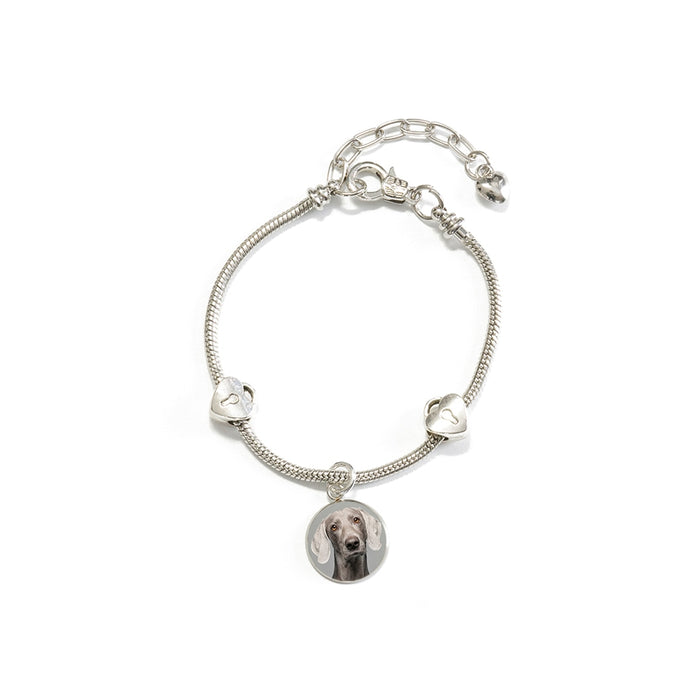 Charm Bracelet with Your Dog's Photo