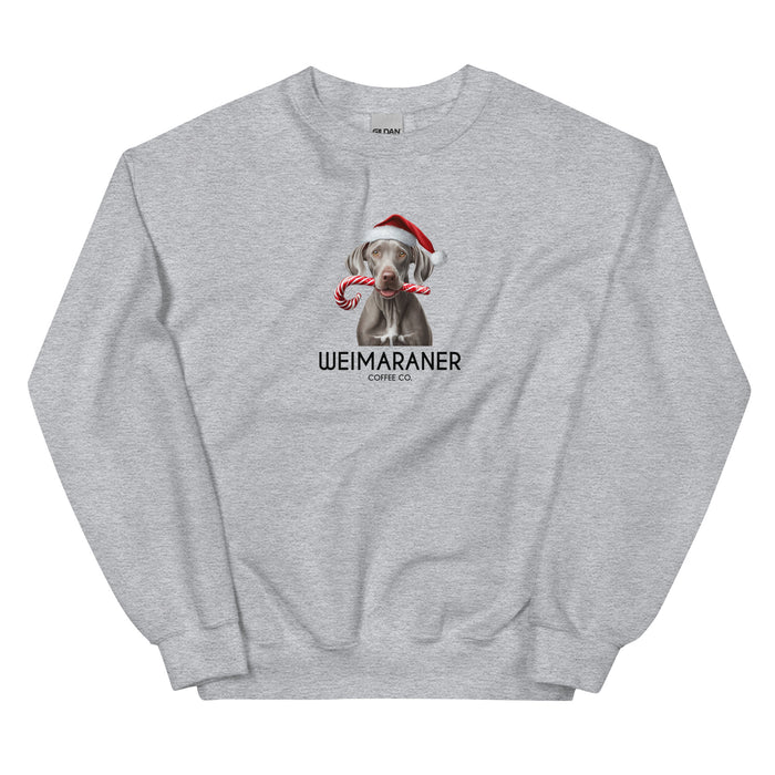 Santa's Weimaraner Sweatshirt