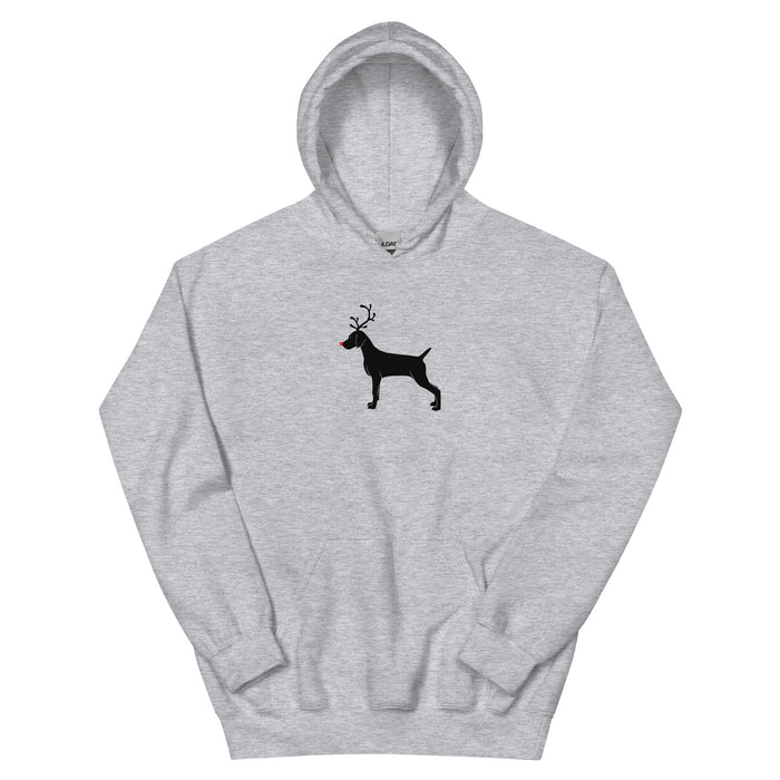 "The Red-Nosed Weim" Hoodie